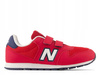 Wyprzedaż - Sneakersy dziecięce dla chłopca/dziewczynki New Balance NB 500 zamszowe czerwone (PV500TR1)