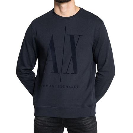 Bluza męskie Armani Exchange FELPA Granatowy (8NZMPD-ZJ1ZZ-1510)