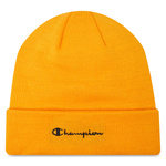 Czapka zimowa męska Champion Legacy BEANIE CAP ciepła żółta (804671YS113)