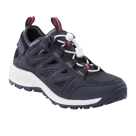 Wyprzedaż - Buty turystyczne damskie Jack Wolfskin Woodland 2 Hybrid Low W granatowe (4051351_1207)