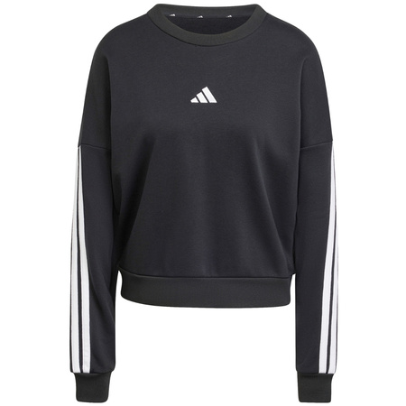 Bluza damska adidas Essentials 3-Stripes French Terry czarna (JE0016)
