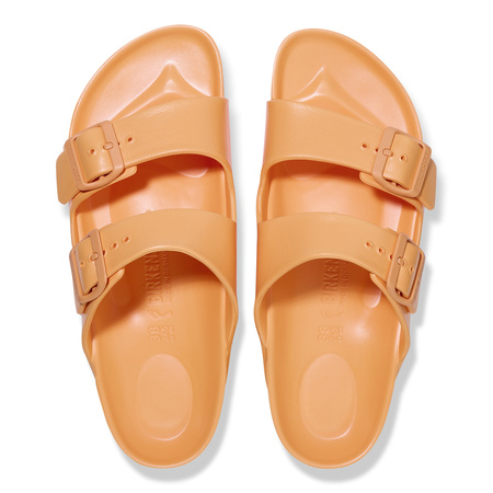 Klapki męskie Birkenstock Arizona Essentials EVA Regular Papaya na szeroką stopę piankowe (1025188)