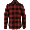 Koszula z długim rękawem męska Fjällräven Övik Heavy Flannel Shirt M Red-Black (F82978-320-550)