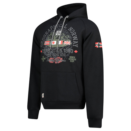Bluza Geographical Norway GEXPE BLACK DB MEN 100 czarny męska (WZ3003H/GN-Black)