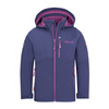 Kurtka softshell dziecięca dla dziewczynki Trollkids Girls Balestrand Jacket violet blue/mallow pink (617-111)