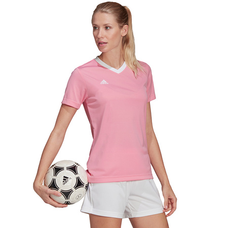 Koszulka damska adidas Entrada 22 Jersey różowa (HC5075)