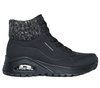 Buty sportowe damskie Skechers Uno Rugged Darling Daze wysokie czarne (167988-BLK)