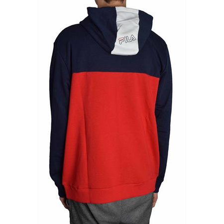 Bluza męska Fila LAURITZ HOODY czerwona (683181R69)