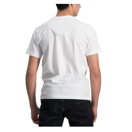 Chłopięcy T-shirt Champion Legacy z okrągłym dekoltem w kolorze białym (305955WW001)
