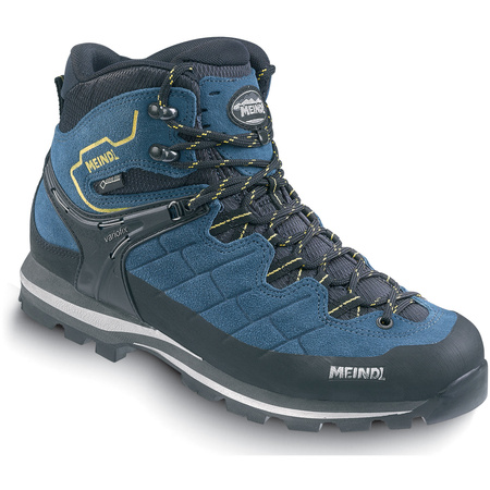 Buty trekkingowe męskie Litepeak GTX z nieprzemakalną membraną Gore-Tex skóra zamszowa szaro-niebieskie  (3928/49)