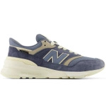 Wyprzedaż - Sneakersy męskie New Balance 997 buty sportowe lifestylowe zamszowe niebieskie (U997ROC)