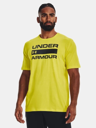 Koszulka męska UNDER ARMOUR yellow (1329582-799)