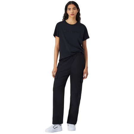 Koszulka damska Champion SS Tee czarna (117650 KK001)