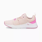 Wyprzedaż - Buty do biegania damskie różowe Puma Wired Run Jr (374214-18)