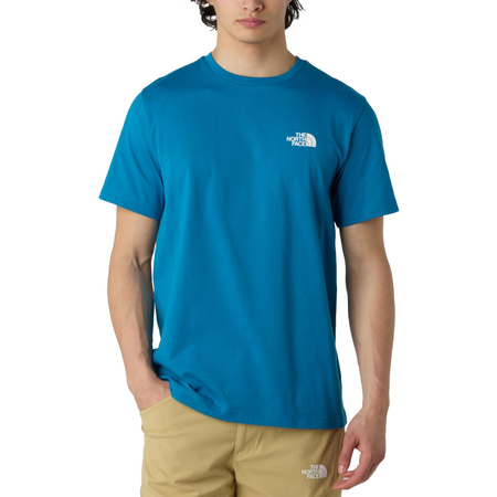 Koszulka The North Face M SS SIMPLE DOME TEE Niebieski (NF0A87NGBOM)