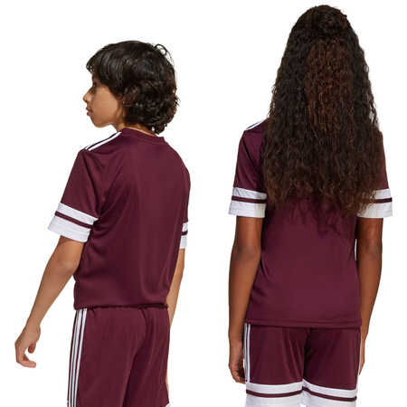Koszulka dla dzieci adidas Squadra 25 bordowa (JC8667)