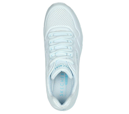 Sneakersy damskie Skechers Uno 2 Pastel Players buty sportowe niebieskie (155652-LTBL)