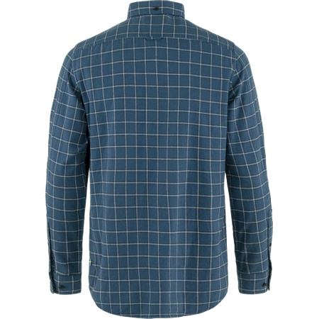 Koszula z długim rękawem męska Fjällräven Övik Flannel Shirt M Indigo Blue-Flint Grey (F82979-534-055)