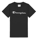 Dziewczęca koszulka Champion Legacy CREWNECK T-SHIRT czarna (404541KK001)