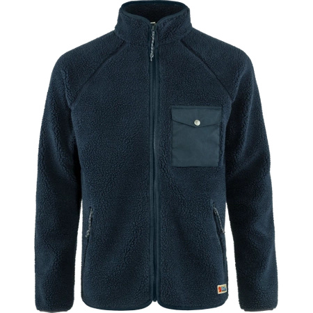 Polar męski Fjällräven Vardag Pile Fleece M Navy (F84158-560)