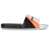Męskie klapki K-Swiss SLIDE SNDL X MCLAREN WHITE/BLACK/PAPAYA-M (04422-196-M)