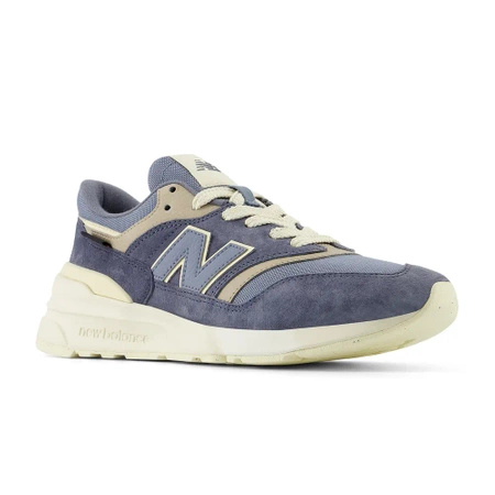 Wyprzedaż - Sneakersy męskie New Balance 997 buty sportowe lifestylowe zamszowe niebieskie (U997ROC)