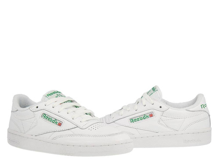 Wyprzedaż - Buty sportowe damskie białe Reebok Club C (CN0905)