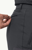 Wyprzedaż - Spodenki trekkingowe męskie Jack Wolfskin Active Track Shorts Men phantom czarne (1503791_6350)
