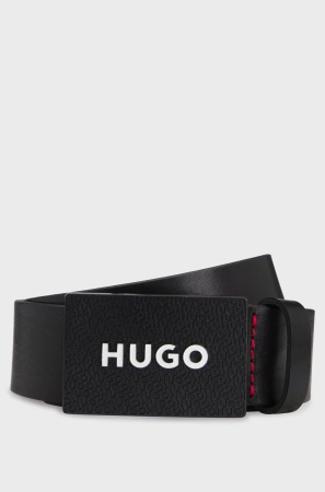 Pasek nieformalny HUGO Gilao-Z Sz35 czarny (50536879-001)