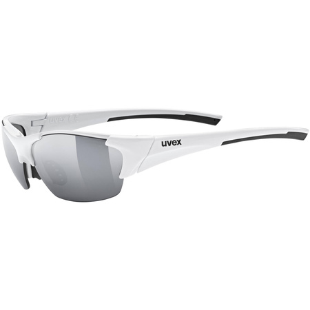 Okulary sportowe unisex  Uvex Blaze III 2.0 z miękkimi końcówkami zauszników szare (53/2/046/8216/UNI)