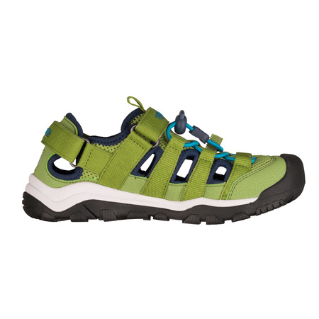 Sandały sportowe dziecięce dla chłopca/dziewczynki Trollkids Kids Kristiansand Sandal XT kiwi/mystic blue/vivid blue (665-346)