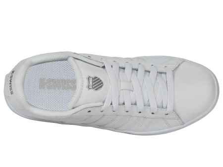 Męskie sneakersy K-Swiss COURT TIEBREAK II WHITE/WHITE/WHITE-M (04413-100-M)