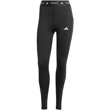 Legginsy damskie adidas Techfit Stash Pocket Full-Length czarne (IT2282)
