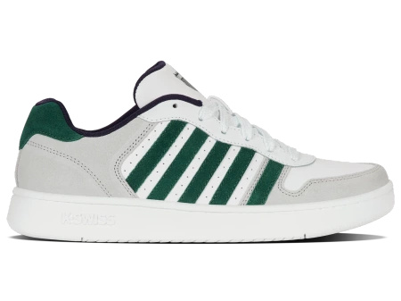Męskie sneakersy K-Swiss COURT PALISADES RAIN FOREST/WHITE/WHITE-M (06931-330-M)