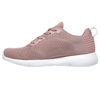 Sneakersy damskie Skechers Bobs Squad Tough Talk buty sportowe różowe (32504-BLSH)