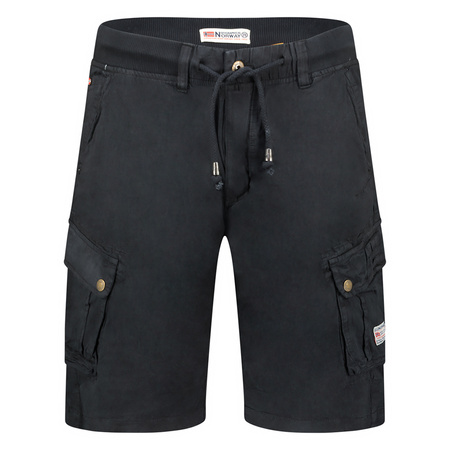 Bermudy Geographical Norway PAKITO BLACK DB  MEN 256 czarny męska (SY1621H/GN-Black)