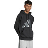 Bluza męska adidas Holiday 3S Hoodie czarna (JM1698)