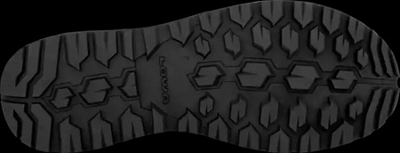 Wyprzedaż - Buty trekkingowe męskie Lowa Axos GTX Mid gore-tex graphit/flame wodoodporne (310844 7952)