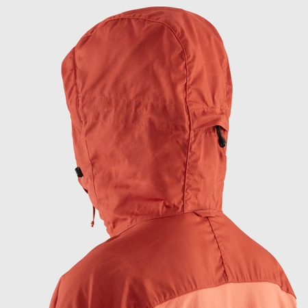 Kurtka softshell damska Fjällräven Abisko Lite Trekking Jacket W Cabin Red-Rowan Red (F86131-321-333)