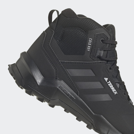 Buty trekkingowe męskie Adidas Terrex AX4 MID BETA C.RDY wodoodporne czarne (GX8652)