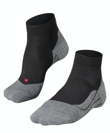 Wyprzedaż - Skarpety damskie krótkie FALKE RU4 Endurance Short Women black-mix (16706-3010)