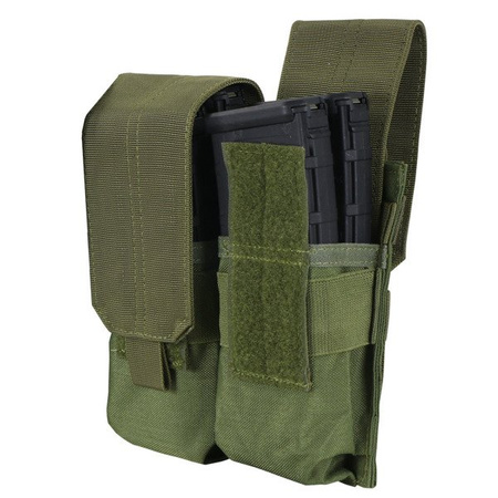 Condor - Double M4  M16 Mag Pouch - Zielony OD (MA4-001)