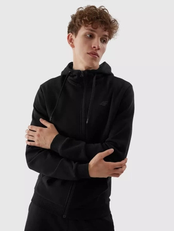 Bluza męska 4F black (4FAW23TSWSM695-20S)