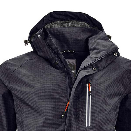 Wyprzedaż - Kurtka męska Killtec Jacket Carleb trekkingowa wodoodporna czarna (34723/200/M)