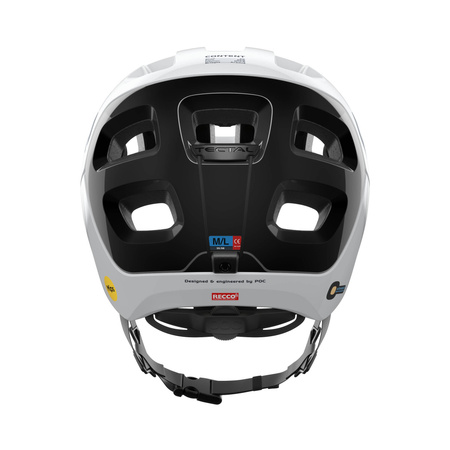 Wyprzedaż - Kask rowerowy POC TECTAL RACE MIPS Hydrogen White/Uranium Black (10580_8001)