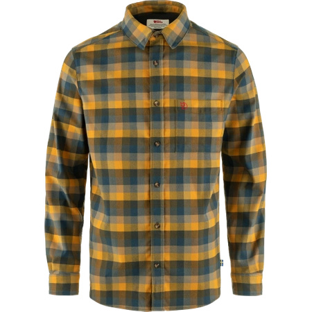 Koszula z długim rękawem męska Fjällräven Lappland Stretch Flannel Shirt M Laurel Green-Mountain Blue (F12600195-625-570)