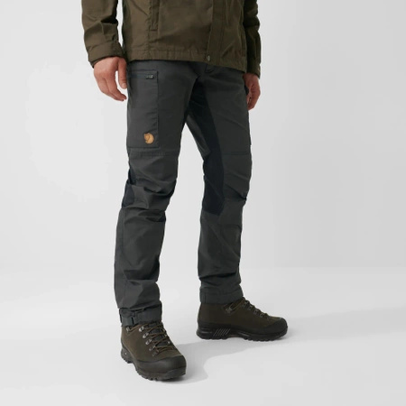 Spodnie męskie Fjällräven Kaipak Trousers M Dark Grey-Black (F86550-030-550)