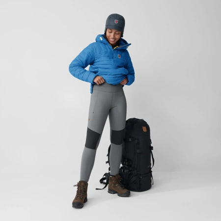 Spodnie damskie Fjällräven Abisko Värm Trekking Tights W Flint Grey-Iron Grey (F84790-055-048)