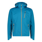 Kurtka softshellowa męska CMP Hybrid Jacket Fix Hood sportowa z kapturem niebieska (33A6507/L745)