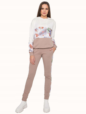 Wyprzedaż - Komplet-RV-KMPL-7356.82-biało-beżowy (RV-KMPL-7356.82)